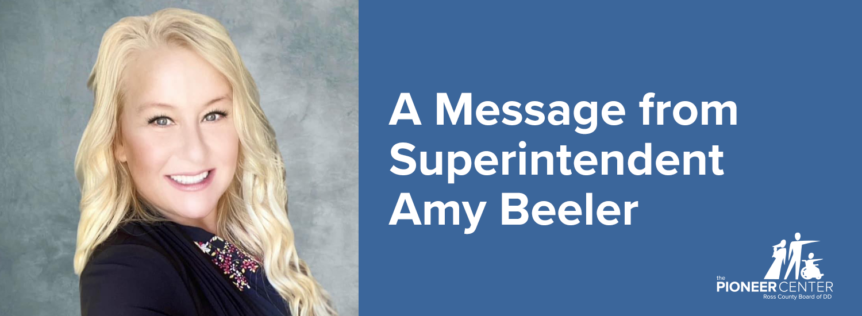A Message from Superintendent Amy Beeler